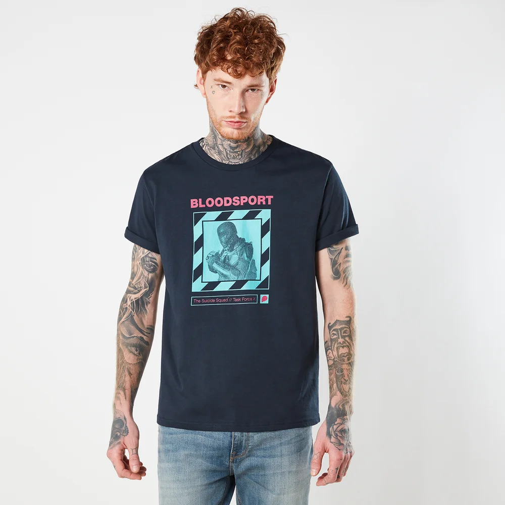 Suicide Squad Bloodsport Unisex T-Shirt - Navy - S Bild 1