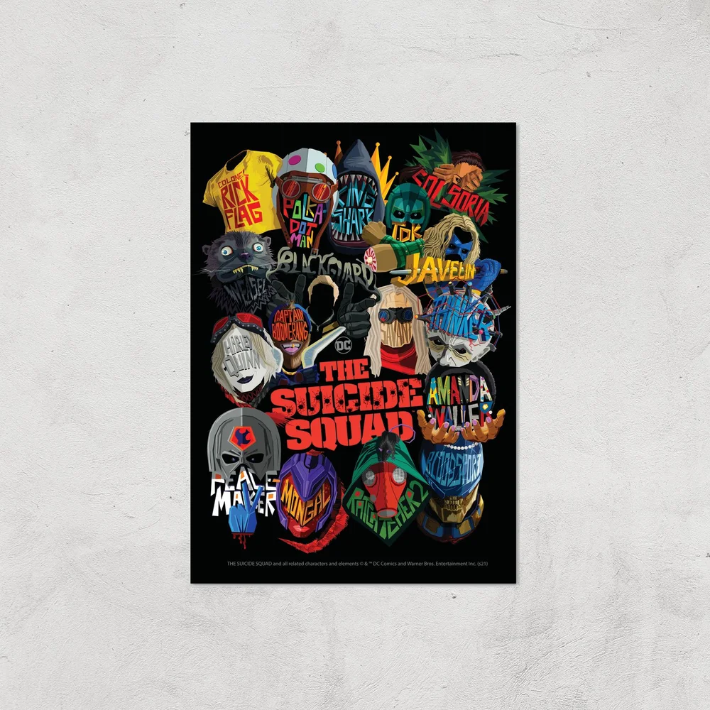 Suicide Squad Poster Giclee Art Print - A4 - Print Only Bild 1