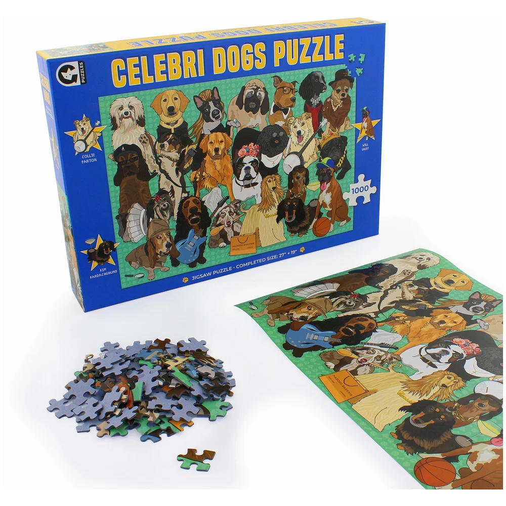 Celebri Dogs Jigsaw Puzzle Bild 1