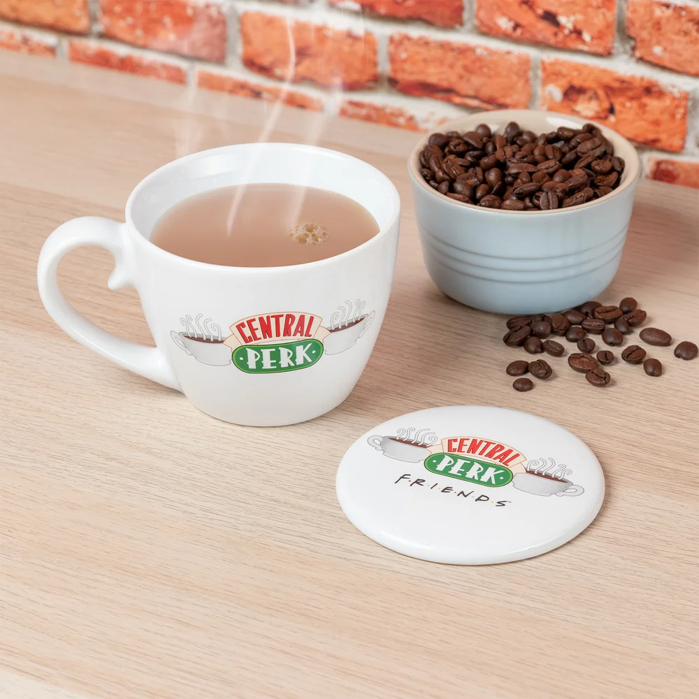 Friends Central Perk Mug and Coaster Set Bild 1
