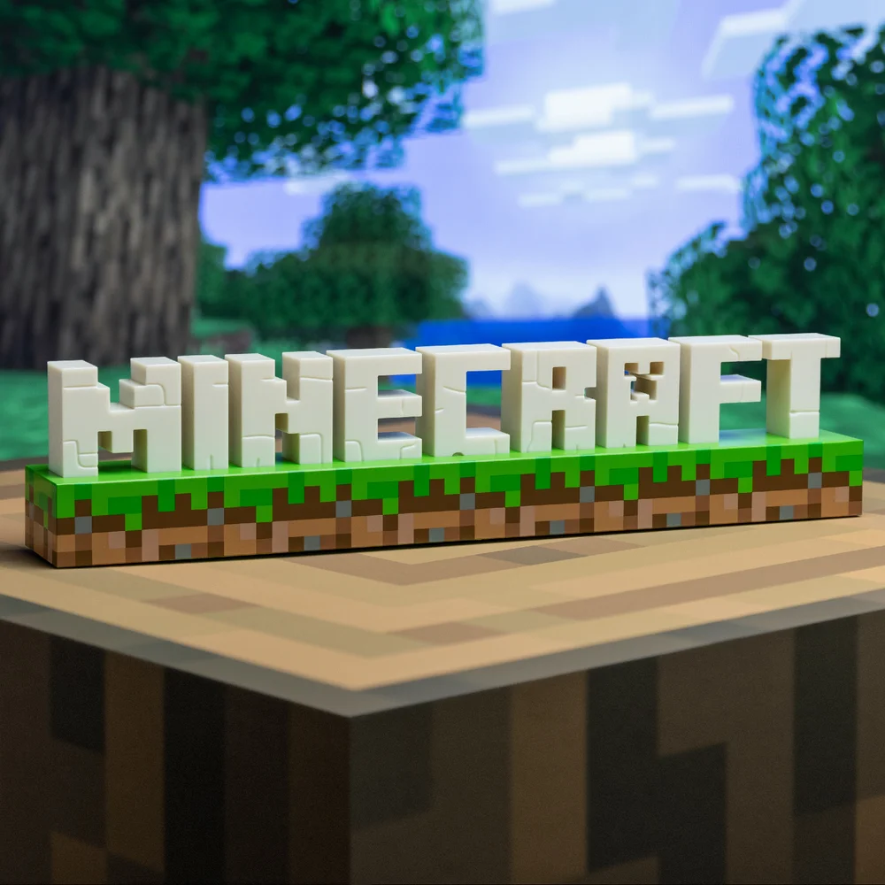 Minecraft Logo Light Bild 1