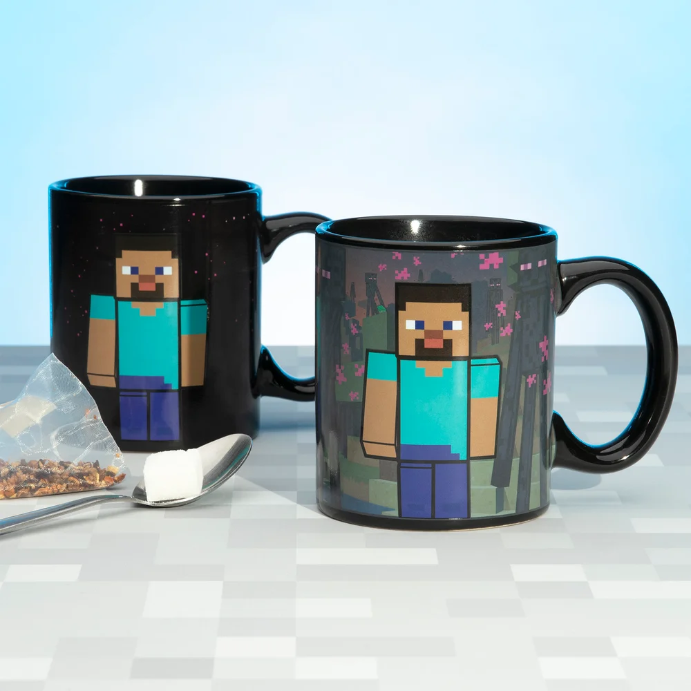 Minecraft Enderman Heat Change Mug Bild 1
