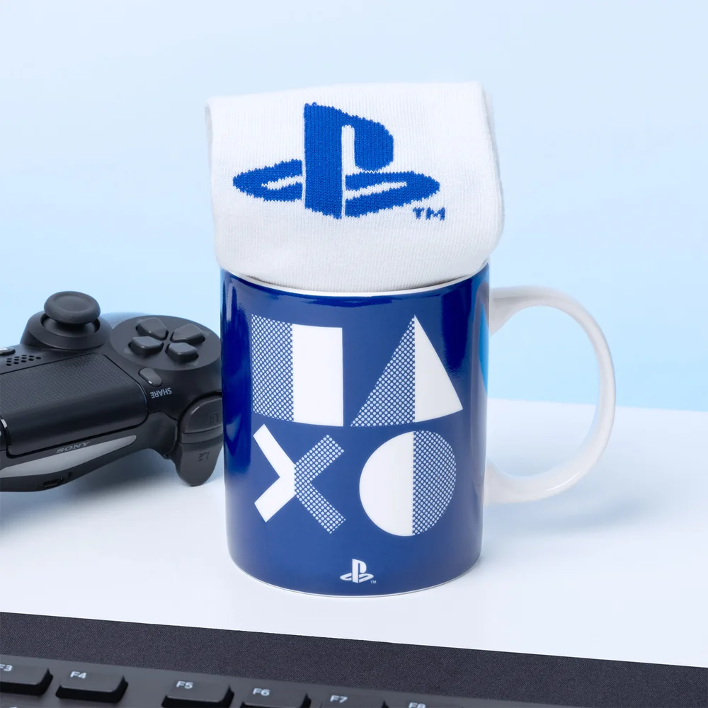 Playstation Mug and Socks Gift Set Bild 1