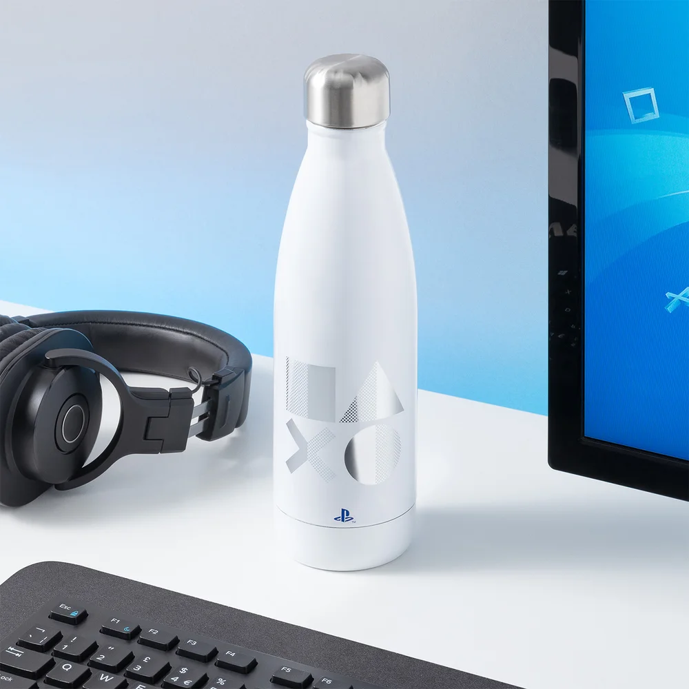 Playstation (PS5) Metal Water Bottle Bild 1