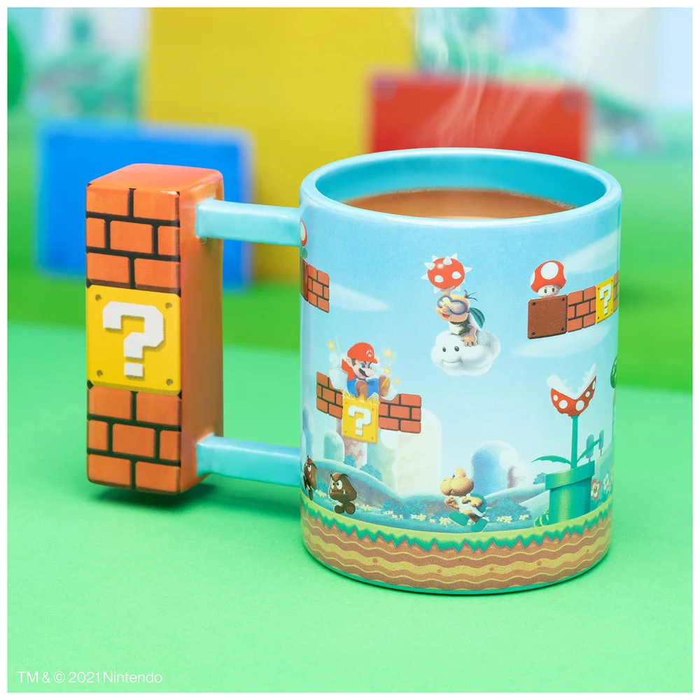 Super Mario Level Shaped Mug Bild 1