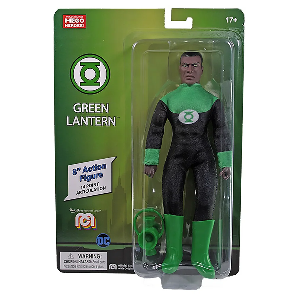 Mego 20 cm Green Lantern Actionfigur DC Comics Bild 1