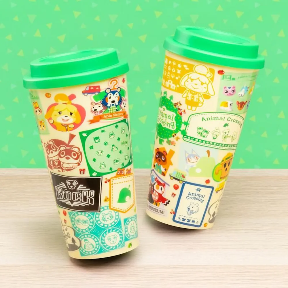 Nintendo Animal Crossing Plastic Travel Mug Bild 1