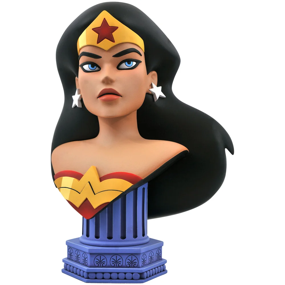Diamond Select DC Animated Universe Legends In 3D 1/2 Scale Bust - Wonder Woman Bild 1