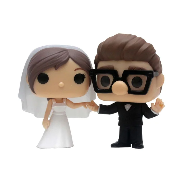 PIAB EXC Disney UP Ellie & Carl Wedding 2-Pack Funko Pop! Vinyl