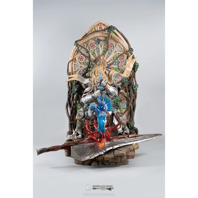 PureArts Soulcalibur VI Siegfried 1/4 Maßstab Harzfigur 46 cm Limitierte Auflage 250 Stück (Deluxe-Version)