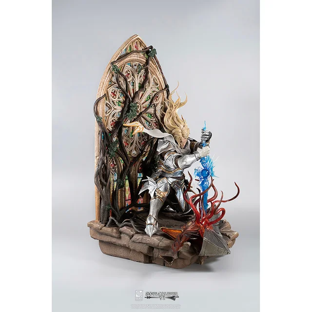 PureArts Soulcalibur VI Siegfried 1/4 Maßstab Harzfigur 46 cm Limitierte Auflage 250 Stück (Deluxe-Version)