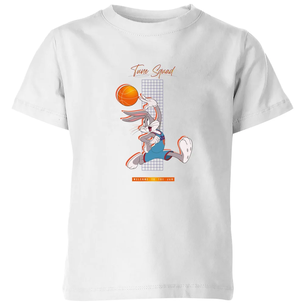 Space Jam Bugs Bunny Basketball Kids' T-Shirt - White - 3-4 Jahre Bild 1