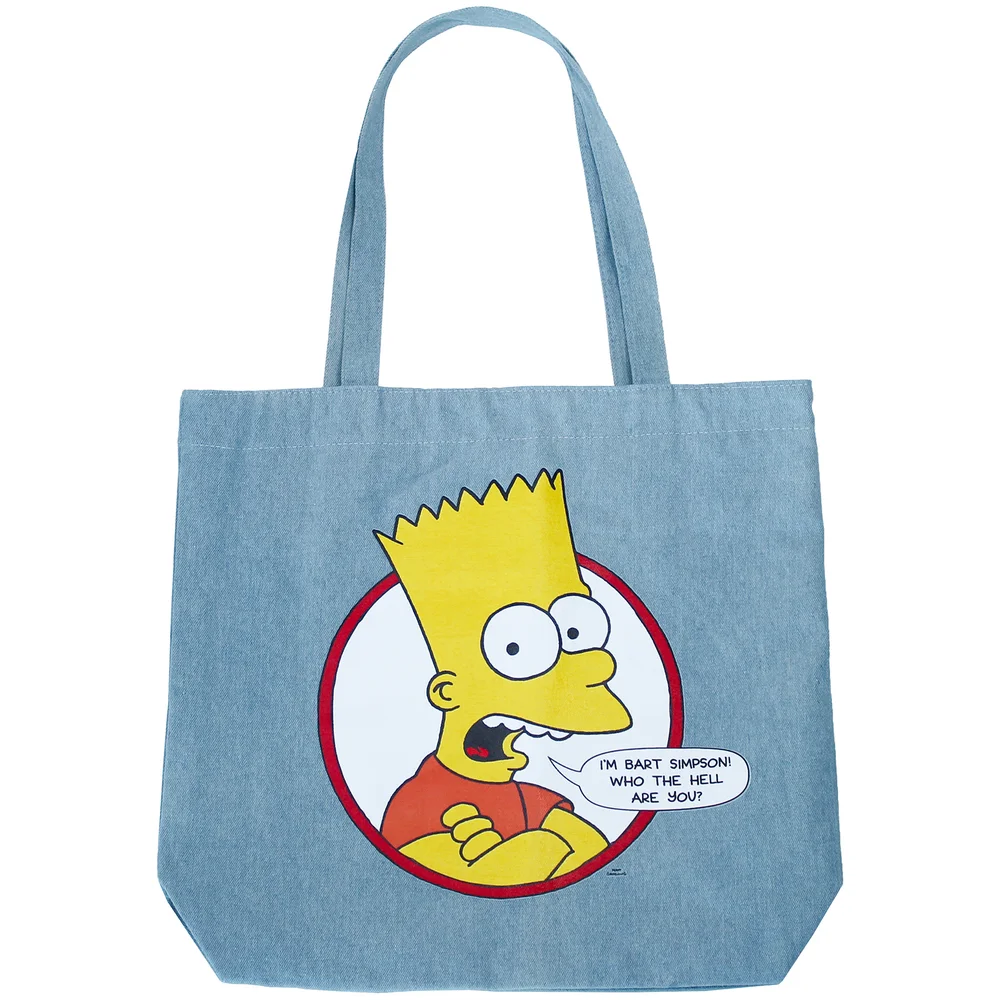 Cakeworthy x The Simpsons - I'm Bart Simpson Denim Tote Bild 1