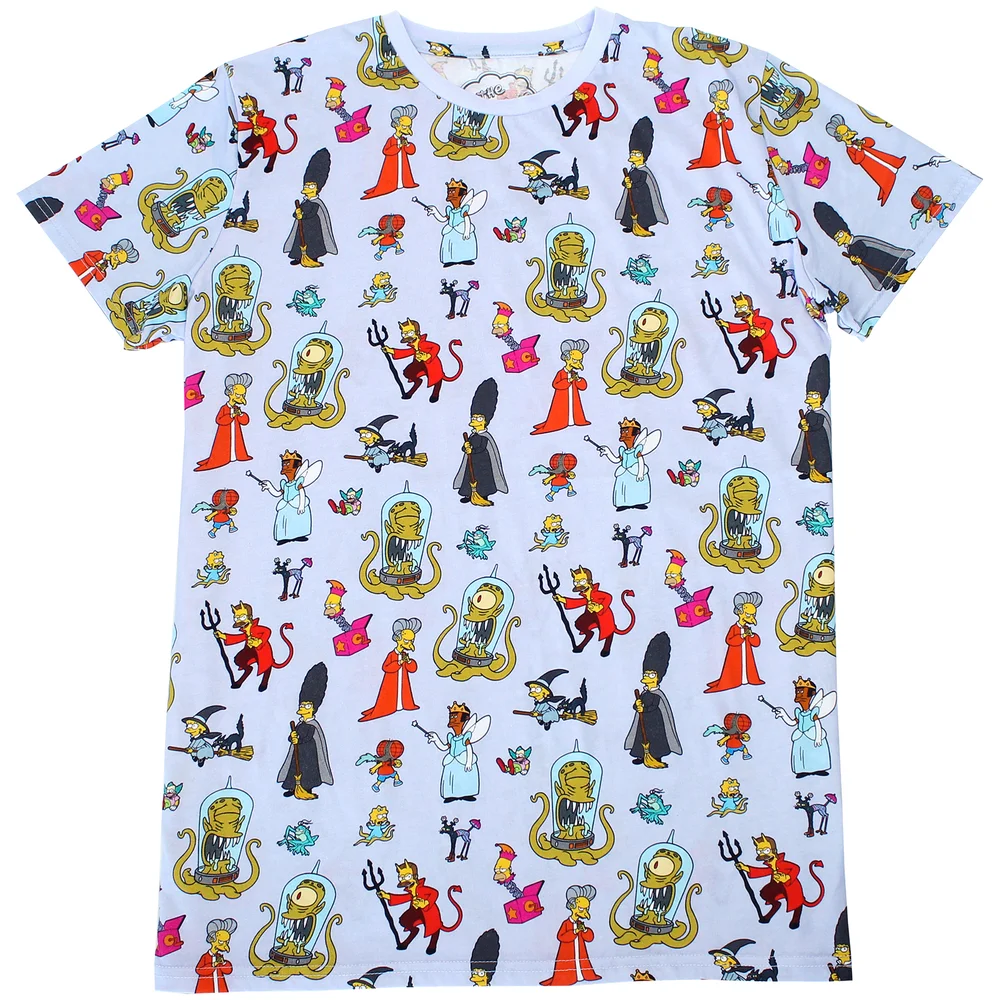 Cakeworthy x The Simpsons - Treehouse Of Horror- AOP T-Shirt - L Bild 1