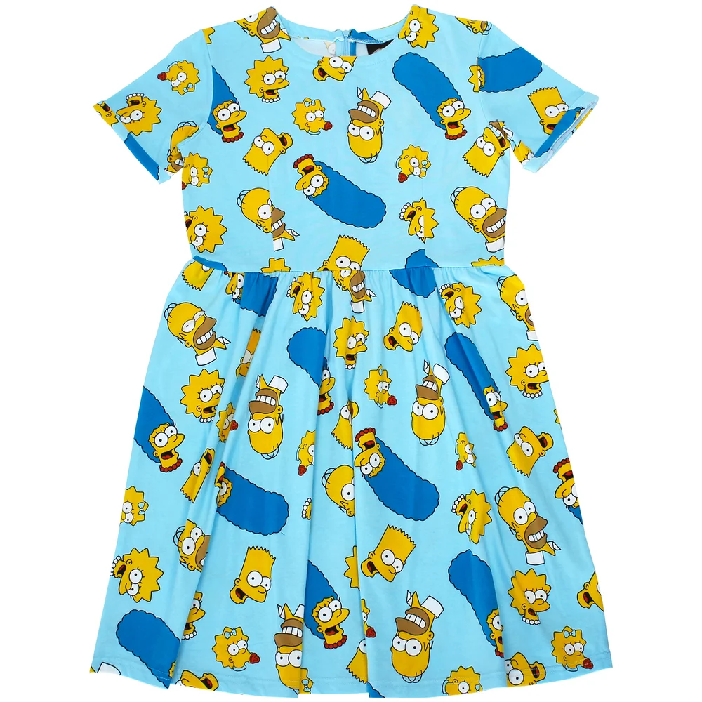 Cakeworthy x The Simpsons - Simpsons Family Toss Print Dress - S Bild 1
