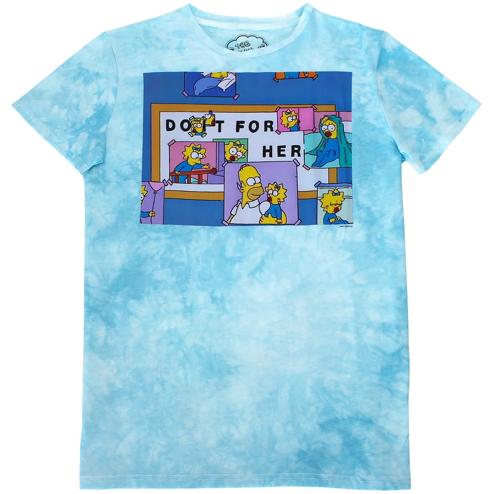 Cakeworthy x The Simpsons - Do It For Her Tie Dye T-Shirt - XL Bild 1
