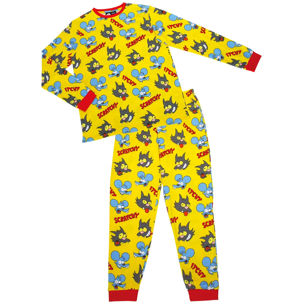 Cakeworthy The Simpsons Itchy And Scratchy PJ Set - S Bild 1