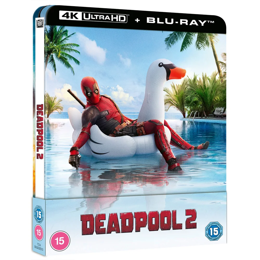 Marvel's Deadpool 2 - Zavvi Exclusive 4K Ultra HD Lenticular Steelbook (inkl. Blu-ray) Bild 1