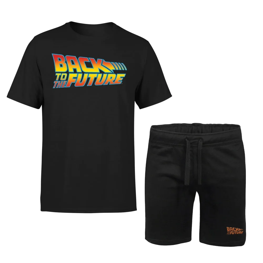 Back To The Future T-Shirt & Shorts Bundle - S Bild 1