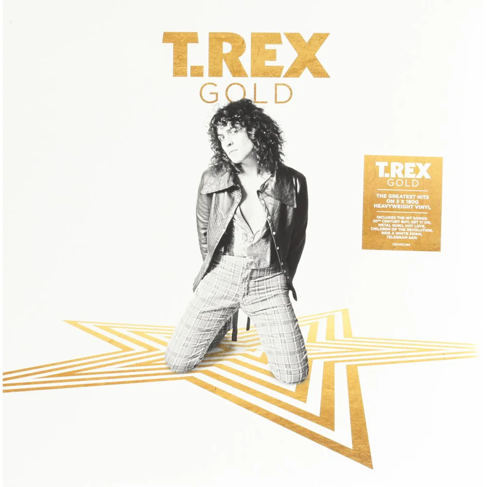 T. Rex - GOLD Vinyl 2LP Bild 1