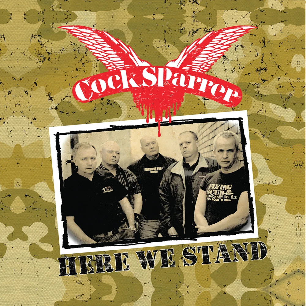 Cock Sparrer - Here We Stand LP Bild 1