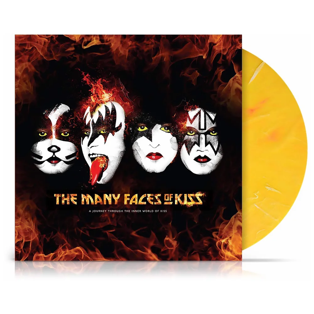 The Many Faces Of Kiss (Limitierte Ausgabe, Vinyl im gelben Splatter-Design) Bild 1