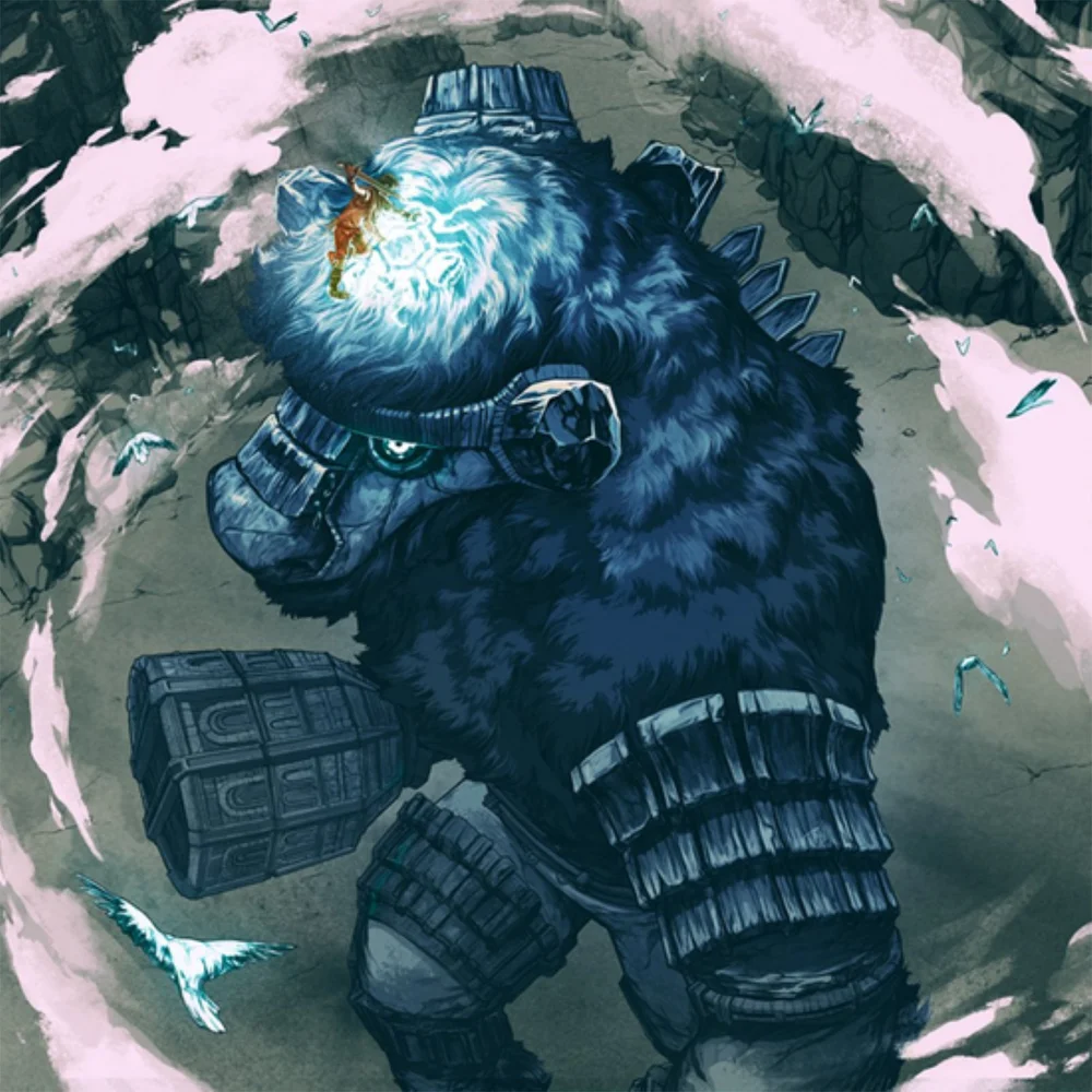 iam8bit - Shadow of the Colossus (Original Video Game Soundtrack) Vinyl 2LP (Clear & Blue) Bild 1