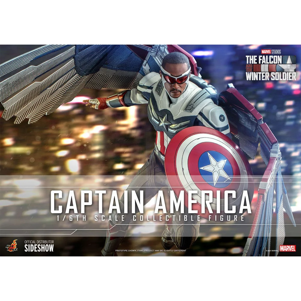 Hot Toys Der Falke und der Wintersoldat Falke Actionfigur im Maßstab 1:6 30 cm Bild 1