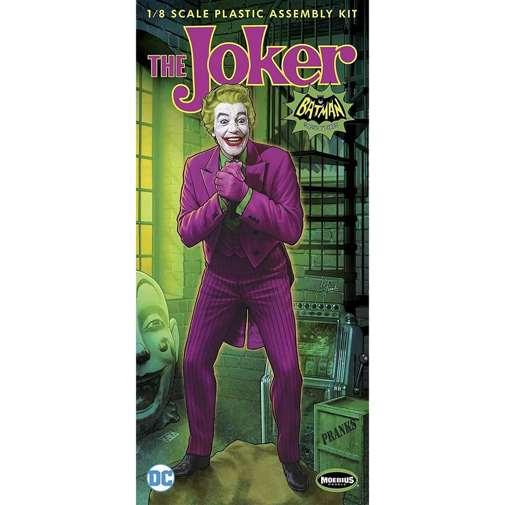 1:8 Cesar Romero als The Joker - Plastikmodellbausatz Bild 1