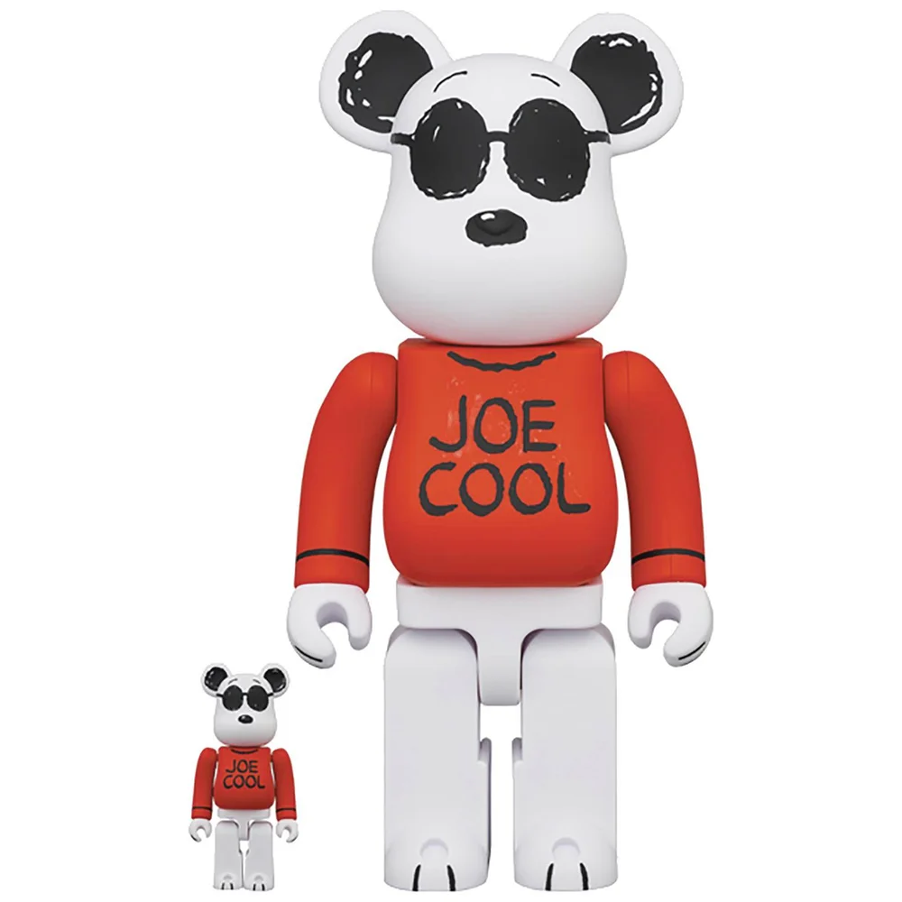 Medicom Peanuts Joe Cool 100% & 400% Be@rbrick 2er-Pack Bild 1
