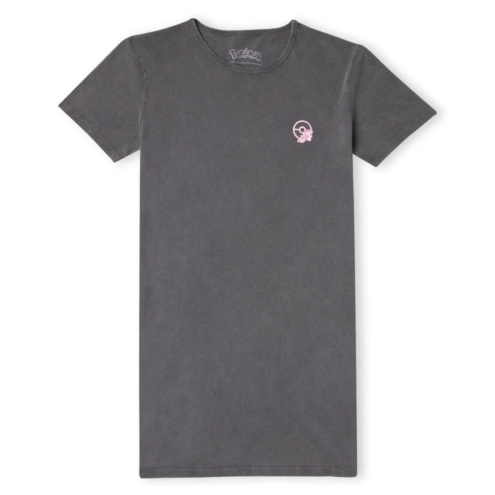 Pokémon Magikarp Make A Splash Women's T-Shirt Dress - Black Acid Wash - M Bild 1