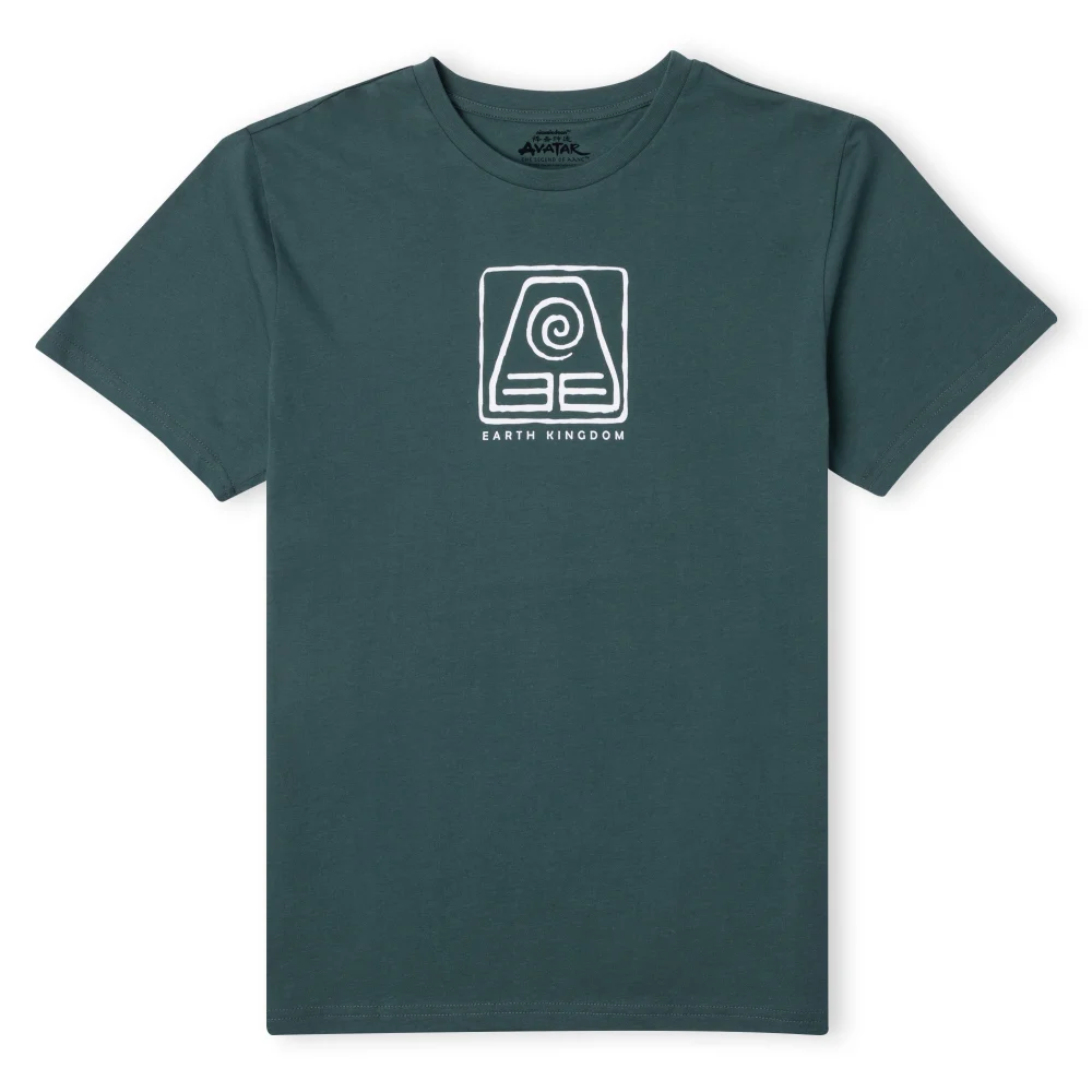 Avatar Earth Kingdom Unisex T-Shirt - Green - S Bild 1