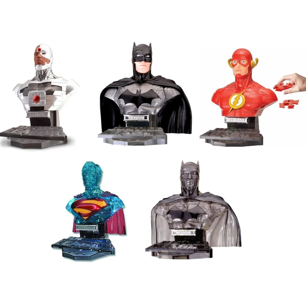 DC Comics 72pc 3D Puzzle Bundle (Includes 5 items) Bild 1