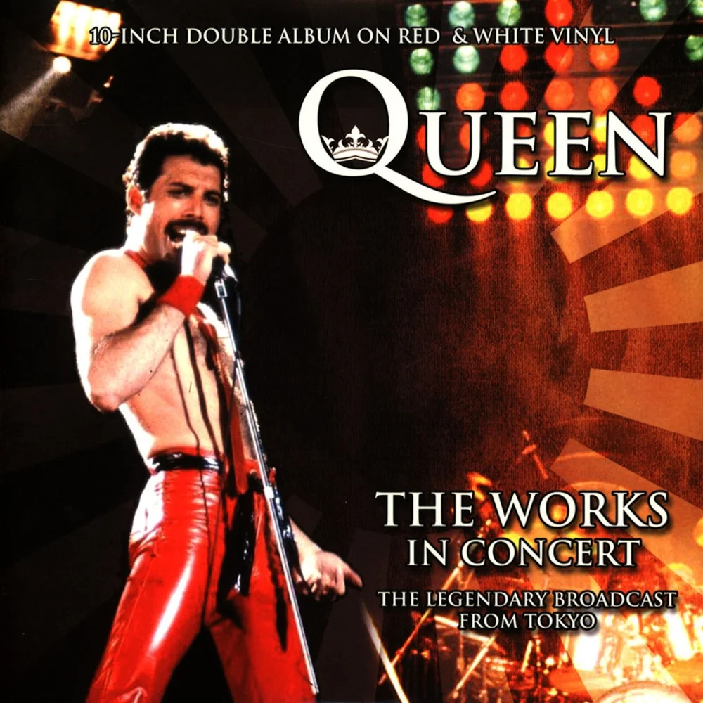 Queen - The Works In Concert (Rotes & weißes Vinyl) 2x10" Bild 1