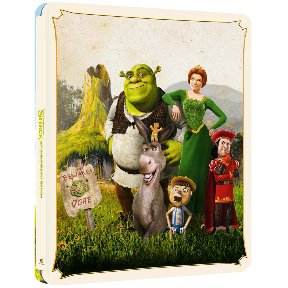 Shrek - Zavvi Exklusive 20th Anniversary 4K Ultra HD Steelbook (Inklusive Blu-ray) Bild 1