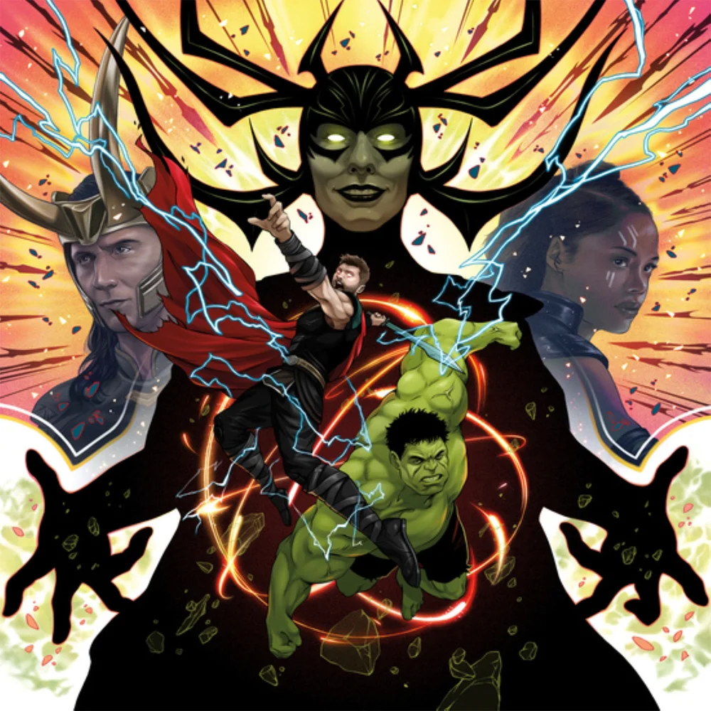 Mondo - Thor: Ragnarok (Original Motion Picture Soundtrack) 180g 2xLP (Neon Swirl) Bild 1