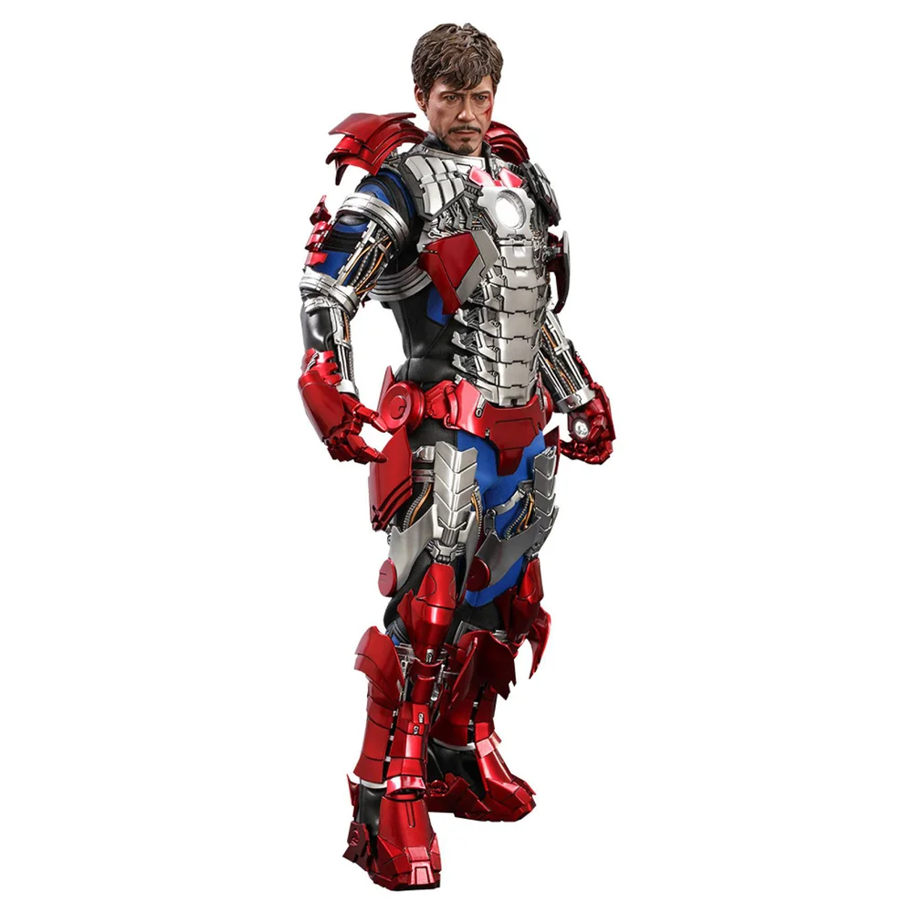 Hot Toys Iron Man 2 Movie Masterpiece Actionfigur im Maßstab 1:6 Tony Stark (Mark V Suit Up Version) 31 cm Bild 1