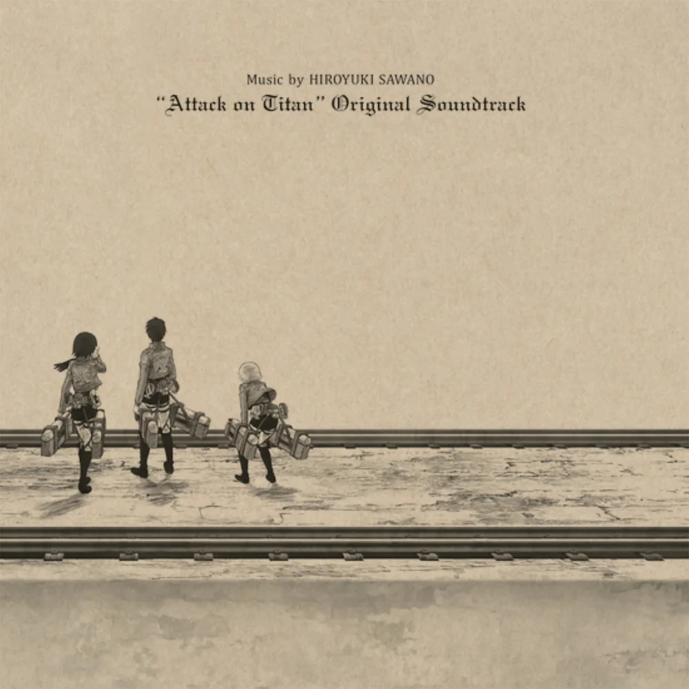 Anime Limited - Attack On Titan (Original Soundtrack) 180g 3xLP (Blue & White Splatter) Bild 1