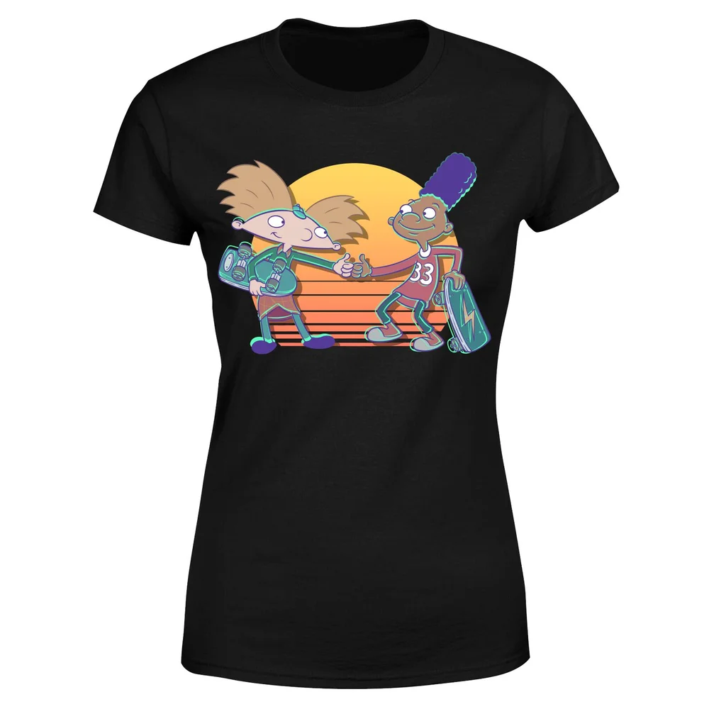 Nickelodeon Hey Arnold Buddies Women's T-Shirt - Black - XS Bild 1