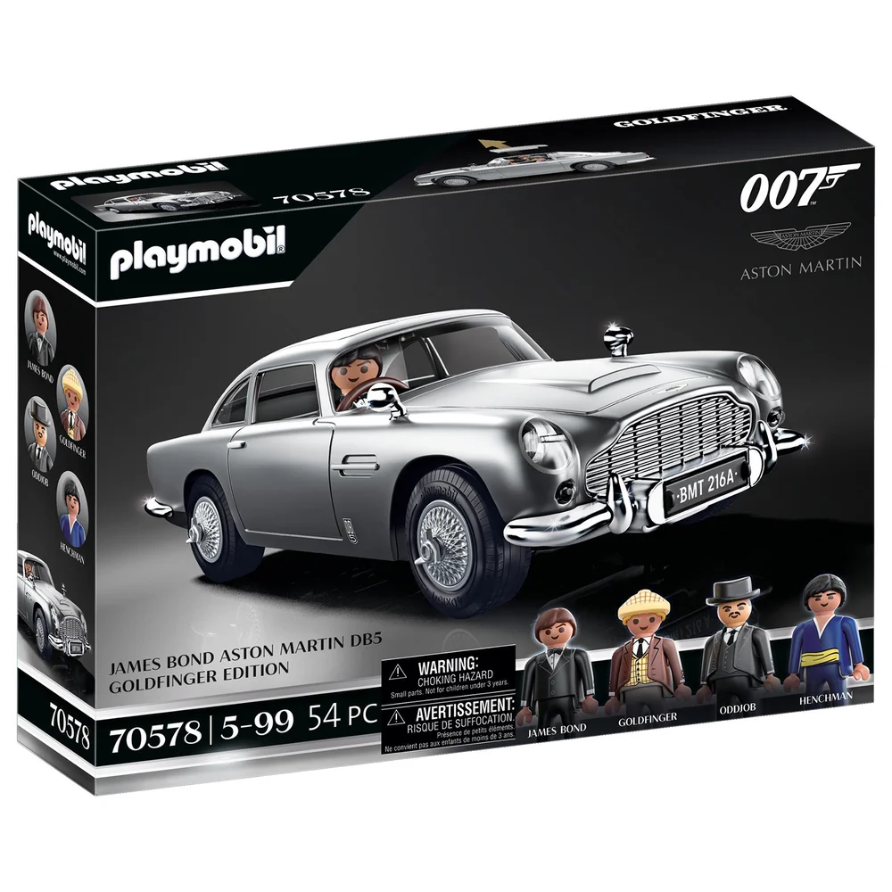 Playmobil James Bond Aston Martin DB5 – Goldfinger Edition (70578) Bild 1