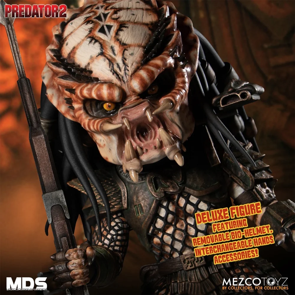Mezco Predator 2 Stadt Jäger Designer Serie Deluxe 15 cm Actionfigur Bild 1
