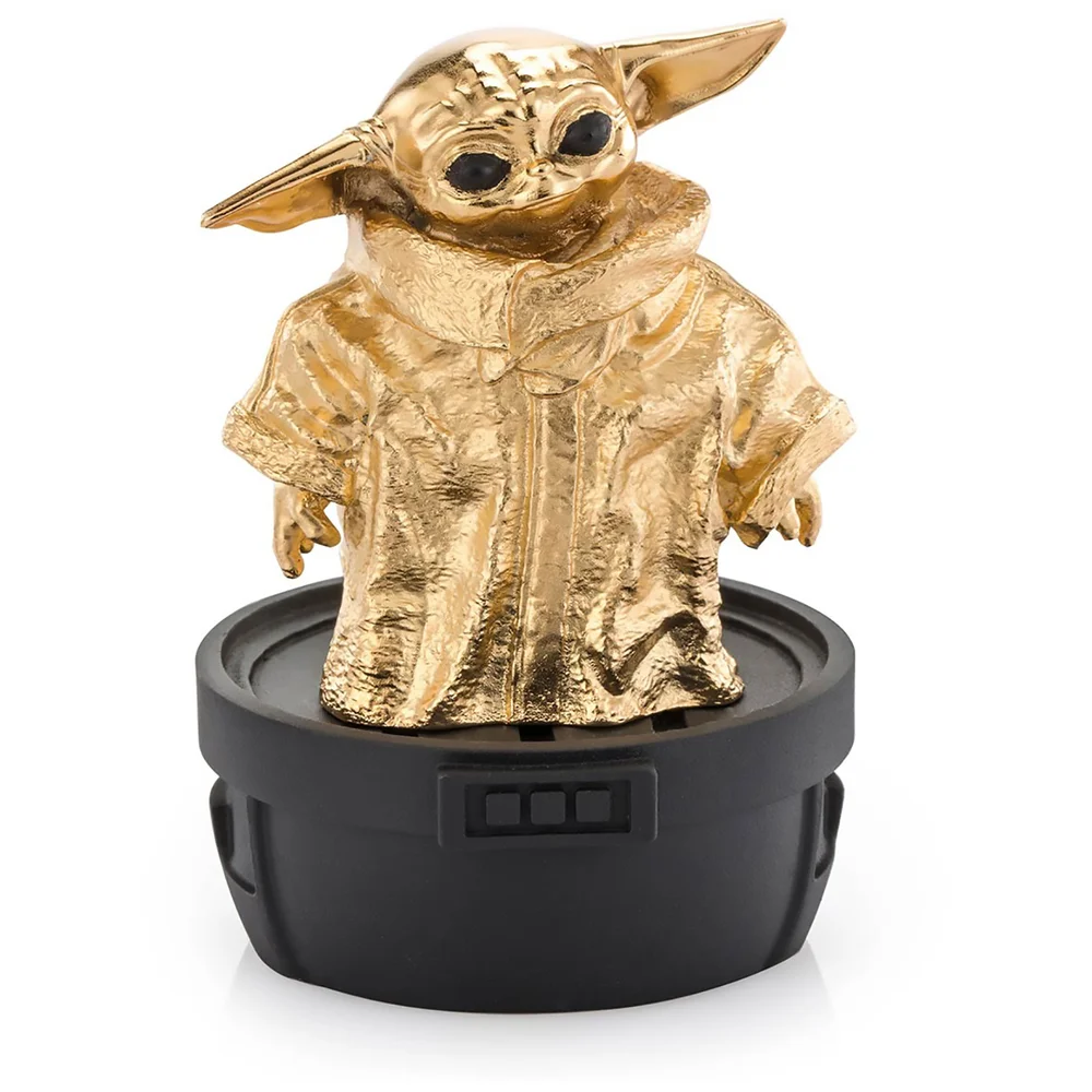Royal Selangor Star Wars Limited Edition Gilt Grogu Figurine Bild 1