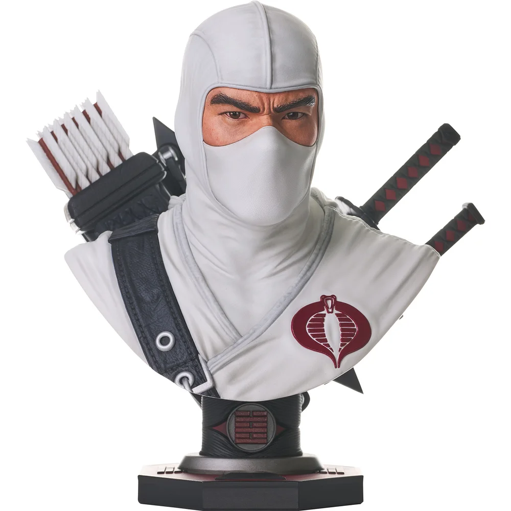 Diamond Select G.I. Joe: A Real American Hero Legends In 3D 1/2 Scale Bust - Storm Shadow Bild 1