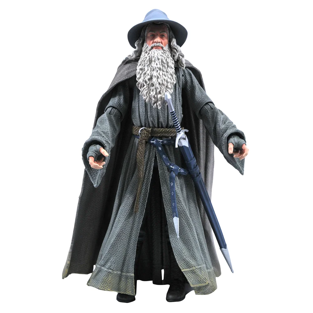 Diamond Select Lord Of The Rings Deluxe Action Figure - Gandalf The Grey Bild 1
