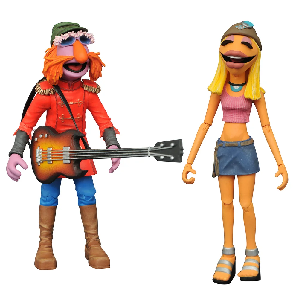 Diamond Select The Muppets Best Of Deluxe Action Figure - Floyd & Janice Bild 1