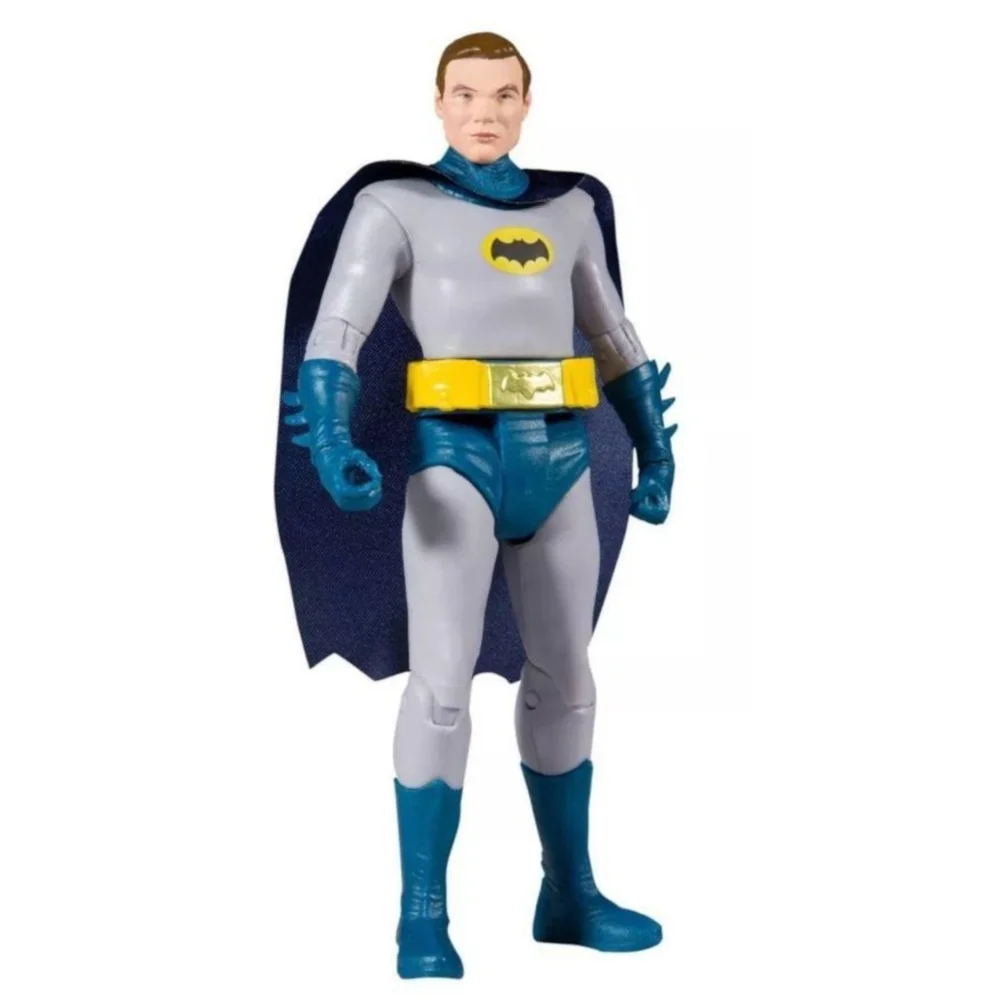 McFarlane DC Retro Classic Batman '66 Batman Unmasked Action Figure NYCC Edition Bild 1