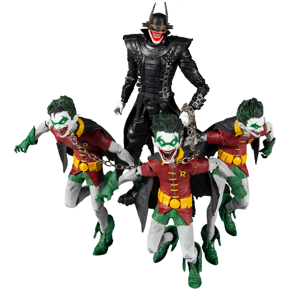 McFarlane DC Comics Batman Who Laughs with Robins Of Earth Collectors Action Figure Set Bild 1