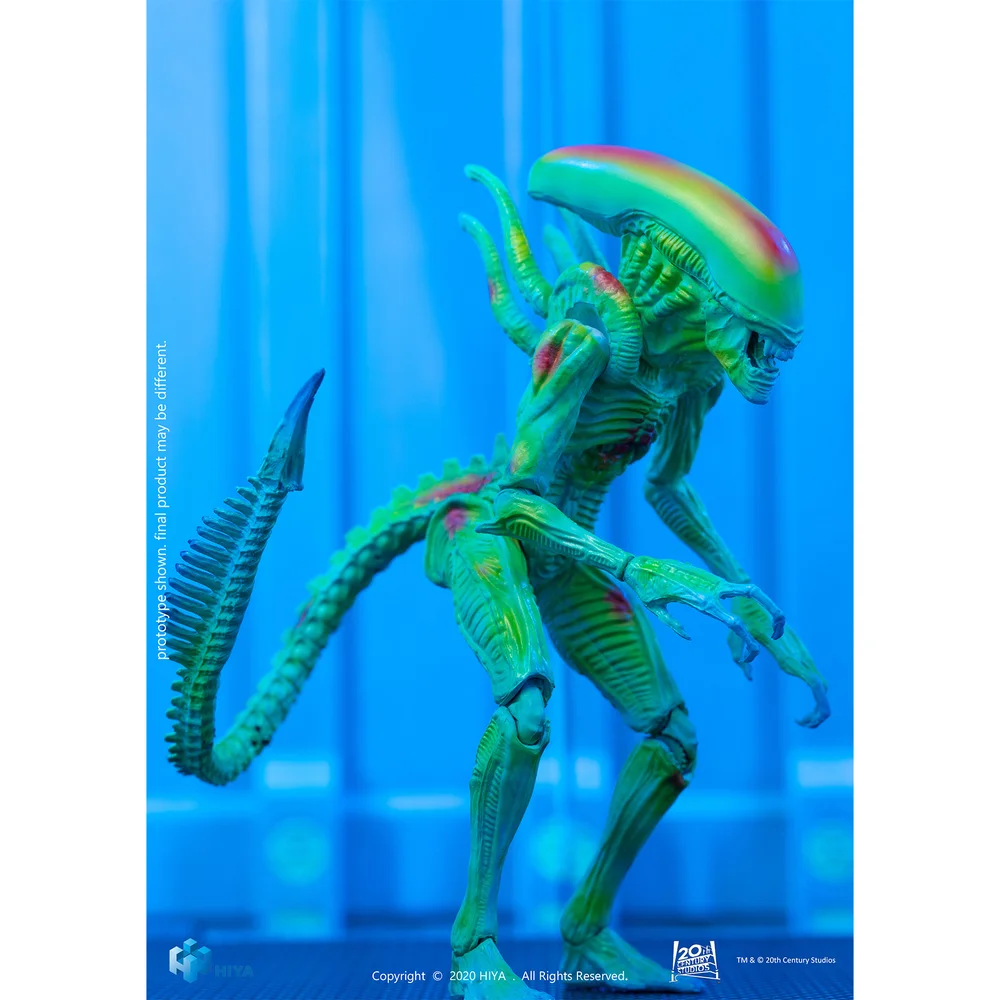 HIYA Toys Alien Vs. Predator Thermal Vision Alien Warrior Exquisite Mini 1:18 Maßstab Figur Bild 1