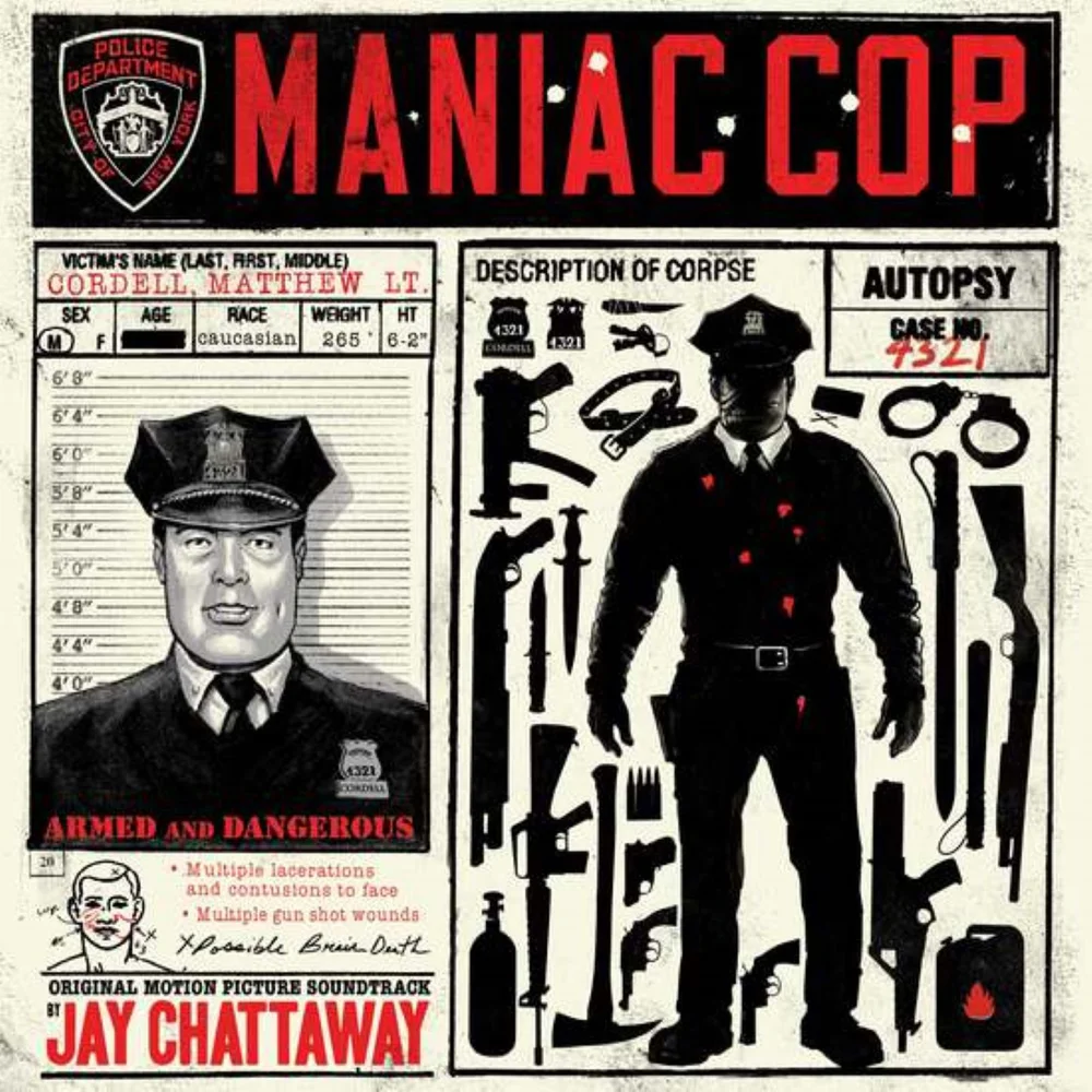 Ship To Shore - Maniac Cop (Original Motion Picture Soundtrack) LP (Rot) Bild 1
