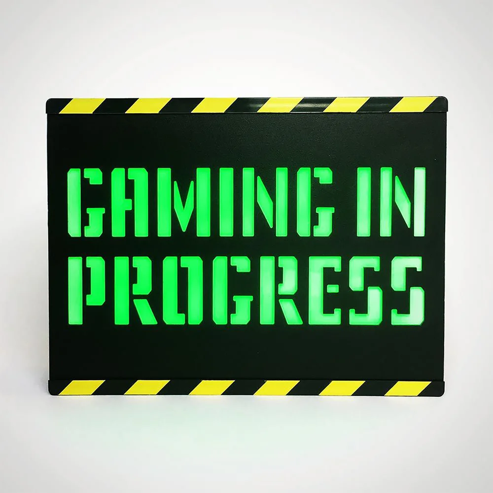 Gaming In Progress A5 Lightbox Bild 1